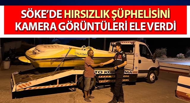 Hırsızlık şüphelisini kamera görüntüleri ele verdi