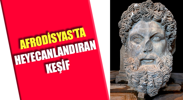 Kibele Köşkü’nden sonra Zeus’un başı bulundu