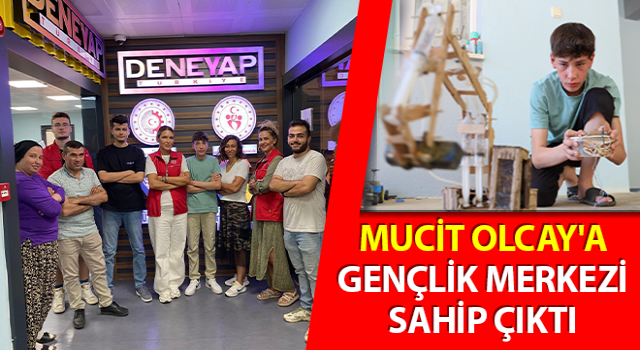 Mucit Olcay'a Gençlik Merkezi sahip çıktı