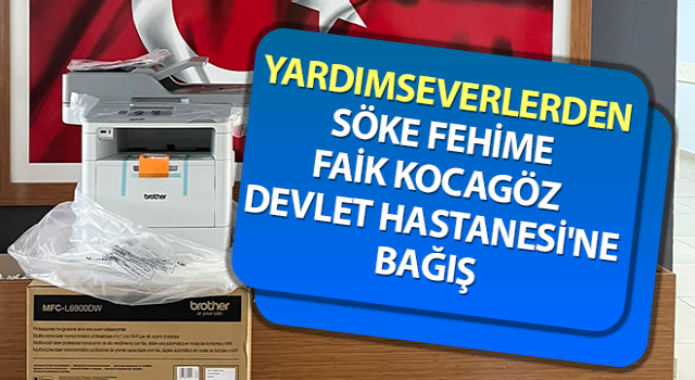 Yardımseverlerden Devlet Hastanesi'ne bağış