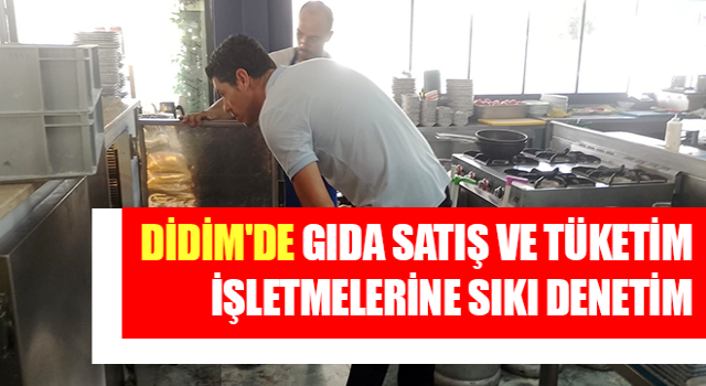 Didim'de işletmelere sıkı denetim