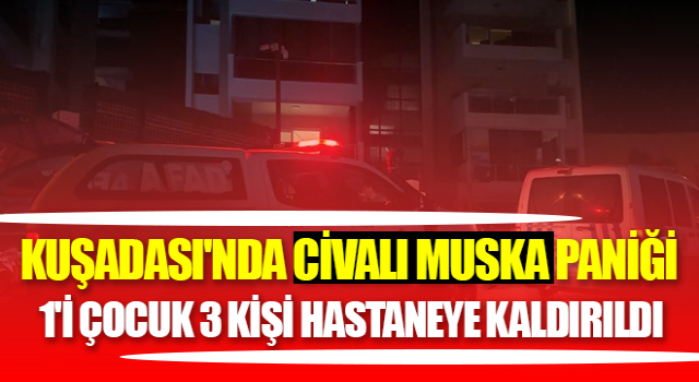 Kuşadası'nda civalı muska paniği