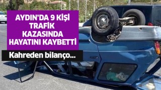 9 kişi trafik kazasında öldü