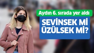 Aydın 6'ıncı sırada yer aldı