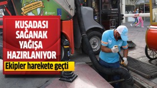 Ekipler sağanak yağışa hazırlanıyor