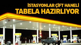 İstasyonlar çift haneli tabela hazırlıyor