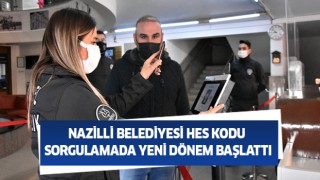 Nazilli Belediyesi HES kodu sorgulamada yeni dönem başlattı