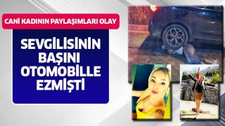 Sevgilisinin başını ezmişti