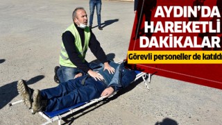 Aydın'da hareketli dakikalar