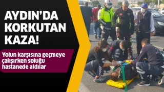 Aydın'da otomobil yayalara çarptı