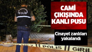 Cami çıkışında kanlı pusu