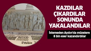 İstemeden Aydın’da müzelere 8 bin eser kazandırdılar