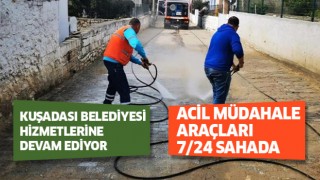 Kuşadası Belediyesi hizmetlerine devam ediyor