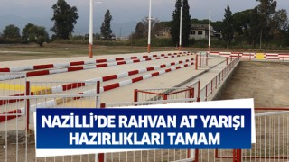 Nazilli’de rahvan at yarışı hazırlıkları tamam..