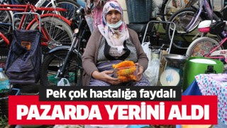 Pazarda yerini aldı