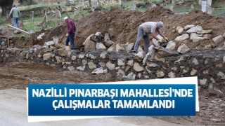 Pınarbaşı Mahallesi’nde çalışmalar tamamlandı