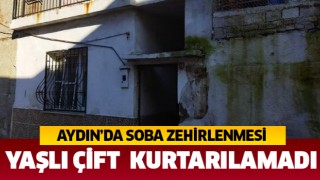 Aydın'da soba zehirlenmesi