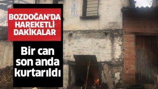 Bozdoğan'da hareketli dakikalar