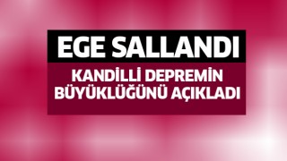 Ege sallandı