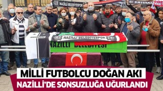 Milli futbolcu Doğan Akı toprağa verildi