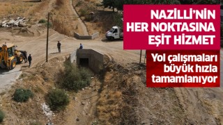 Nazilli’nin her noktasına eşit hizmet