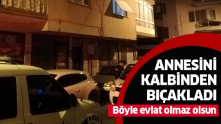 Oğlunun kalbinden bıçakladığı kadın hayatını kaybetti