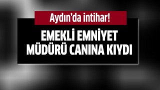 Aydın'da intihar!