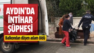 Balkondan düşen adam öldü