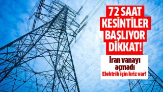 İran doğal gaz vanasını açmadı!