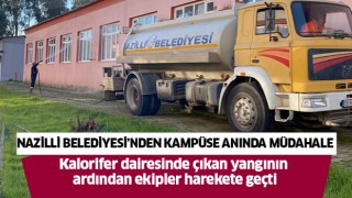 Nazilli Belediyesi’nden ADÜ Sümer Kampüsü’ne anında müdahale 