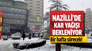 Nazilli kara doyacak!