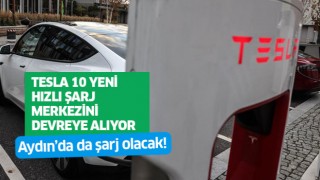 Tesla, 10 yeni hızlı şarj merkezini devreye alıyor