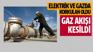 Türkiye'ye gaz akışı kesildi!