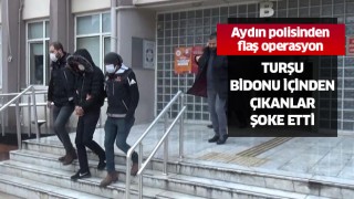 Turşu bidonundan çıkanlar şoke etti