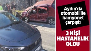 Aydın'da trafik kazası!