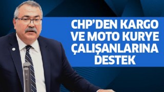 CHP'den kargo ve moto kurye çalışanlarına destek 