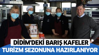 Didim'deki Barış Kafeler turizm sezonuna hazırlanıyor