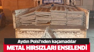 İnşaattan 50 bin liralık metal kalıp çaldılar