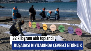 Kuşadası kıyılarında çevreci etkinlik