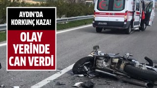 Aydın'da feci kaza: 1 ölü