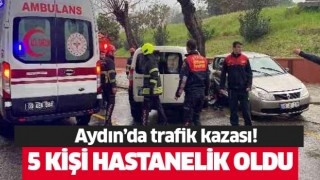 Aydın'da trafik kazası!