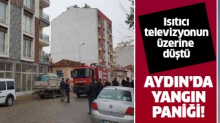 Aydın'da yangın paniği!