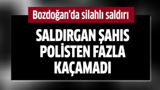 Bozdoğan'da silahlı saldırı!