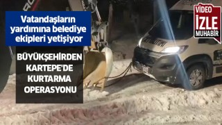 Büyükşehirden Kartepe'de kurtarma operasyonu!