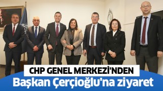 CHP Genel Merkezi'nden Başkan Çerçioğlu'na ziyaret