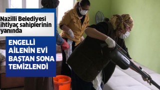 Nazilli Belediyesi ihtiyaç sahiplerinin yanında 