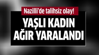 Nazilli'de talihsiz olay!