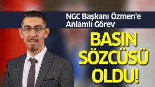 NGC Başkanı Özmen'e anlamlı görev!