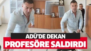 ADÜ'de skandal olay!