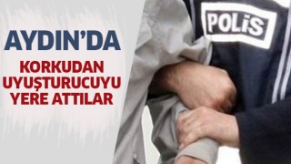 Aydın’da uyuşturucuyu yola döküp kaçan şahıslar yakalandı